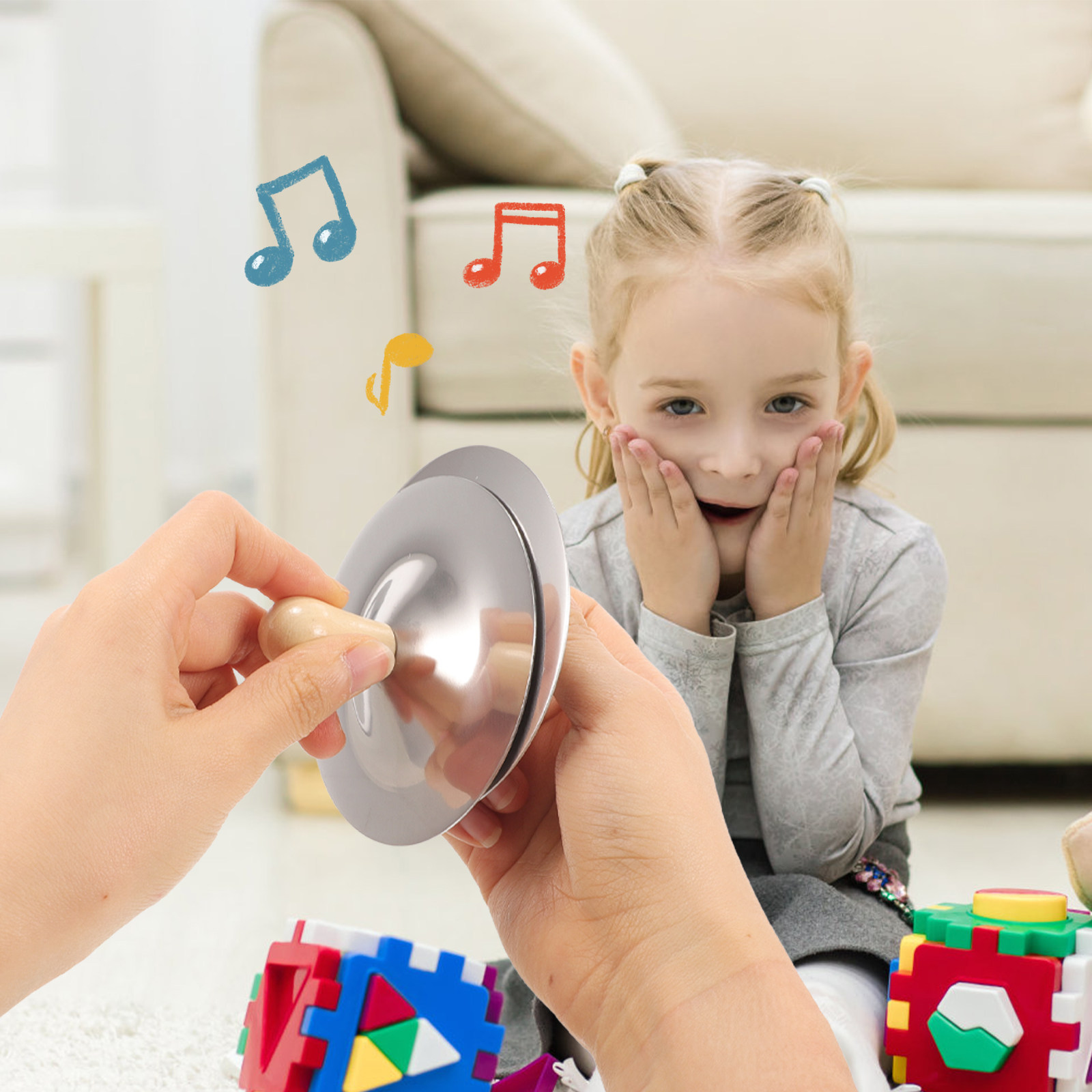2Pcs Small Finger Cymbals Kids - Kids Education Tools review and price