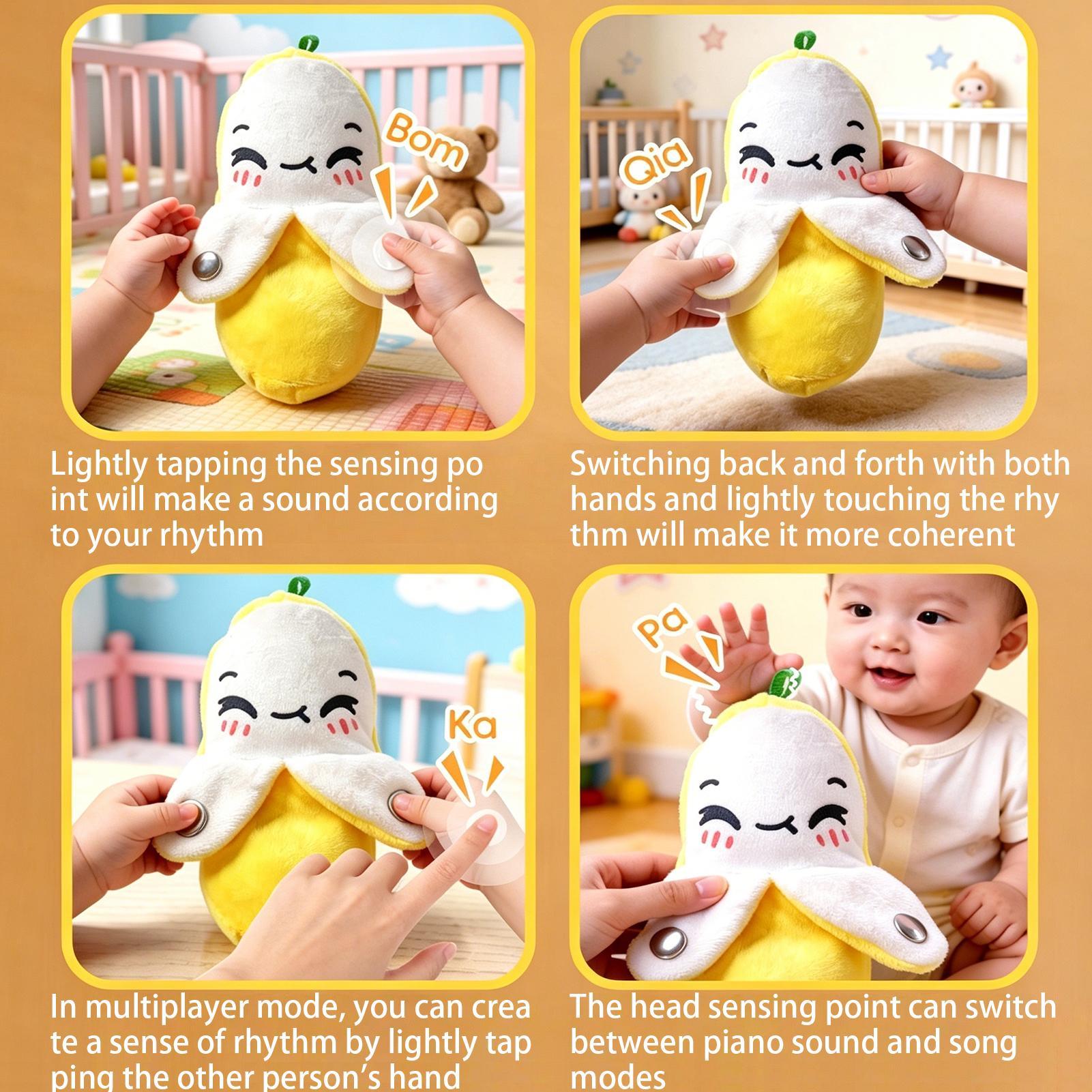 Musical Sensory Toy Soft Fruit - Kids Education Learn Tv review and price